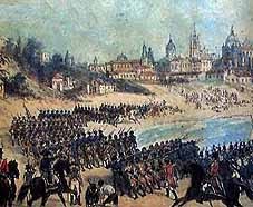 Tropas inglesas invaden las costas de Quilmes