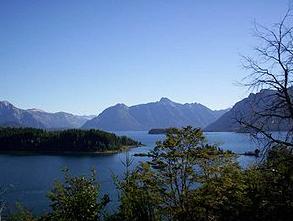 lago glaciarios de la Cordillera
